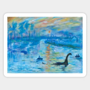 Nessie Rises Magnet